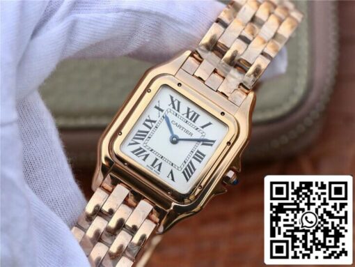 Panthere De Cartier WGPN0007 27MM 1:1 Best Edition 8848 Factory Rose Gold - 이미지 3