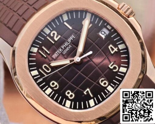 Patek Philippe Aquanaut 5167R-001 40mm 1:1 Best Edition ZF Factory Rose Gold - immagine 8