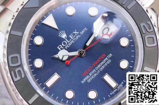 Rolex Yacht-Master 116622LN EW Factory 1:1 Best Edition Swiss ETA3135 Blue Dial - immagine 5