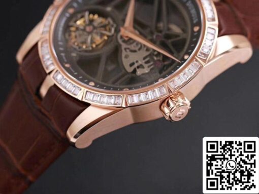 Roger Dubuis Excalibur RDDBEX0404 1:1 Best Edition JB Factory V3 Rose Gold Tourbillon Swiss RD505SQ – Bild 7