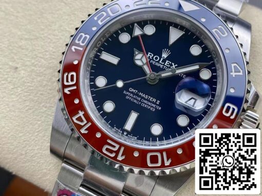 Rolex GMT Master II M126719blro-0003 1:1 Best Edition Clean Factory Blue Dial – Image 4