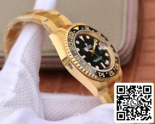 Rolex GMT Master II 116718 40mm EW Factory 1:1 Best Edition Swiss ETA2836 Black Dial - Image 6