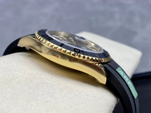 Rolex Yacht-Master 42 Black Dial Yellow Gold  M226658-0001  1:1 Best Edition AR Factory Counterweight Version - Imagen 6