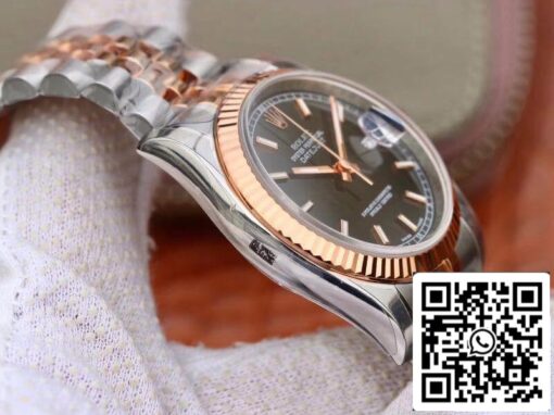 Rolex Datejust 36MM 126201 AR Factory 1:1 Best Edition Swiss ETA3135 Black Dial - Image 5