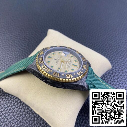 Rolex GMT-MASTER II Diw 1:1 Best Edition Green Fabric Strap - 이미지 8