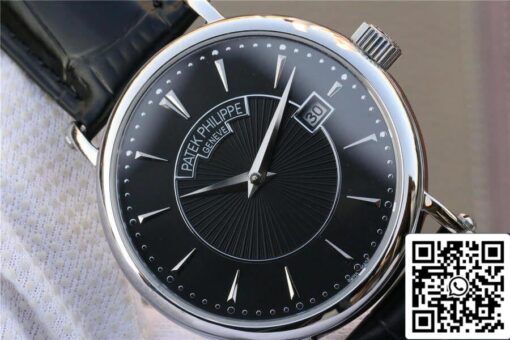 Patek Philippe Calatrava 5153G-001 1:1 Best Edition ZF Factory Black Dial - Image 5