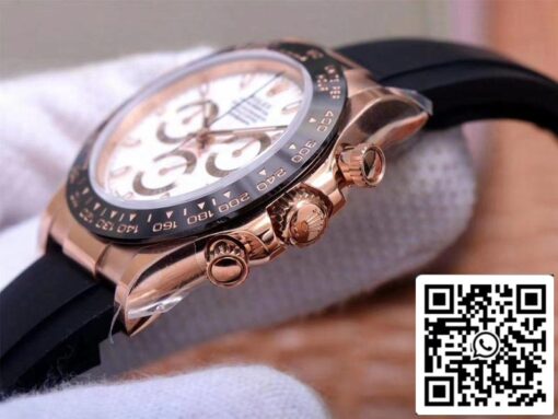 Rolex Daytona M116515LN-0019 1:1 Best Edition Noob Factory White Dial Swiss ETA4130 - Image 11