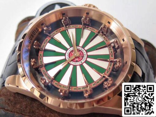 Roger Dubuis Excalibur RDDBEX0398 1:1 Best Edition ZF Factory Rose Gold Swiss ETA8215 – Image 7