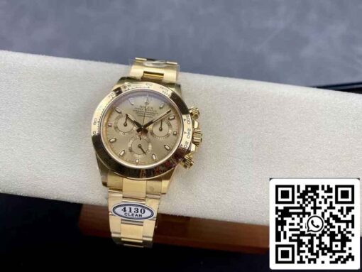 Replica Rolex Cosmograph Daytona M116508-0003 Clean Factory Yellow Gold - Image 4