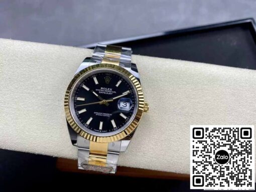 Rolex Datejust 41MM M126333-0013 1:1 Best Edition Clean Factory Black Dial - immagine 5