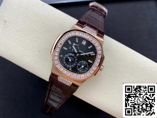 Patek Philippe Nautilus 5724R-001 1:1 Best Edition GR Factory Black Dial – Image 4