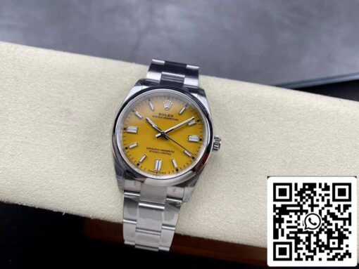 Rolex Oyster Perpetual M126000-0004 36MM 1:1 Best Edition VS Factory Yellow Dial - Image 7