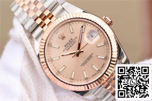 Rolex Datejust M126331-0010 1:1 Best Edition EW Factory Rose Gold - Imagen 4