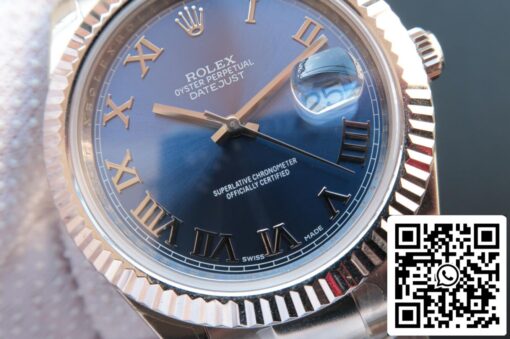 Rolex Datejust 116334 41MM 1:1 Best Edition EW Factory Blue Dial – Bild 6