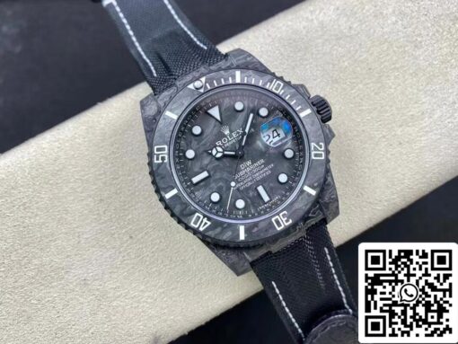 Rolex Submariner 1:1 Best Edition VS Factory DIW Carbon Fiber Dial - Image 7