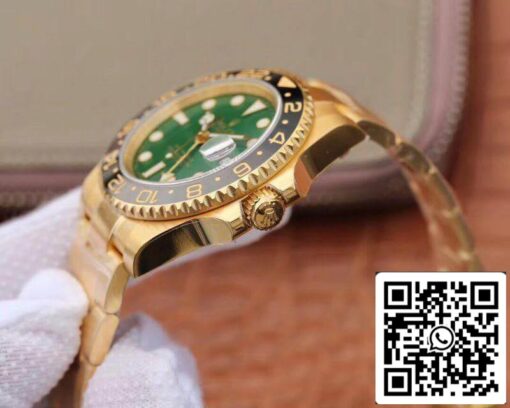 Rolex GMT Master II 116718LN 40mm EW Factory Mechanical Watches 1:1 Best Edition Swiss ETA2836 Green Dial - Image 6