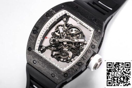 Richard Mille RM055 NTPT 1:1 Best Edition BBR Factory Black Strap - Image 5