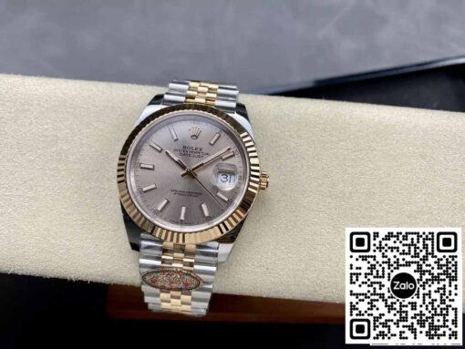 Rolex Datejust 41MM M126331-0010 1:1 Best Edition Clean Factory Rose Gold - immagine 7