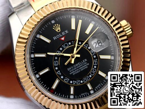 Rolex Sky Dweller M326933-0002  Best 1:1 Edition Noob Factory black dial - Image 7