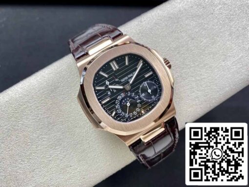 Patek Philippe Nautilus 5712 1:1 Best Edition GR Factory Leather Strap - Image 7