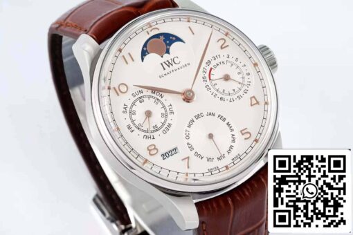 IWC Portuguese Perpetual Calendar IW503307 1:1 Best Edition APS Factory White Dial — изображение 7