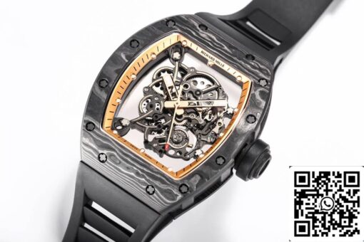 Richard Mille RM055 NTPT 1:1 Best Edition BBR Factory Carbon Fiber Dial - Image 7