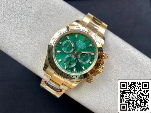 Rolex Daytona M116508-0013 1:1 Best Edition BT Factory Green Dial — изображение 6