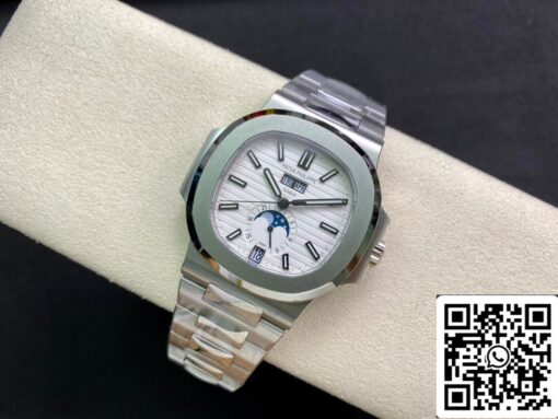 Patek Philippe Nautilus 5726/1A-010 1:1 Best Edition PPF Factory White Dial – Image 7