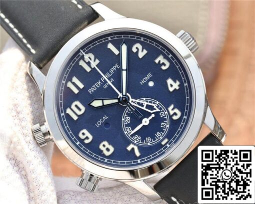 Patek Philippe Calatrava 5524G-001 1:1 Best Edition GR Factory Blue Dial - Image 7