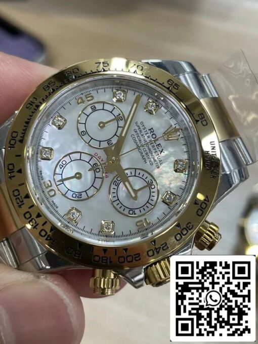 Rolex Daytona M116503-0007 1:1 Best Edition BT Factory Mother-Of-Pearl Dial - Image 8