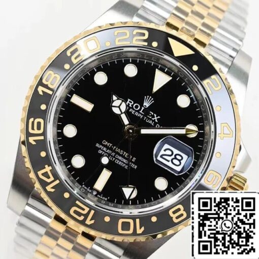 Rolex GMT Master II M126713grnr-0001 1:1 Best Edition EW Factory Black Dial - Image 7