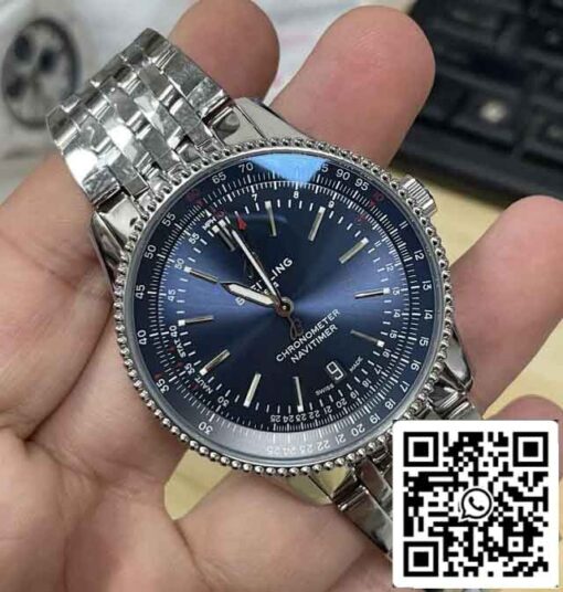 Breitling Navitimer 1 A17326161C1A1 1:1 Best Edition V7 Factory Stainless Steel — изображение 4