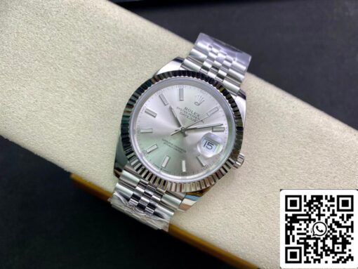 Rolex Datejust M126334-0004 41mm Jubilee Strap Clean Factory White Dial - Image 6