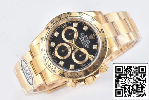 Rolex Cosmograph Daytona M116508-0016 1:1 Best Edition Clean Factory Black Dial - immagine 4