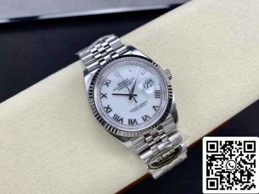 Rolex Datejust M126234-0025 36MM 1:1 Best Edition Clean Factory Stainless Steel - immagine 7