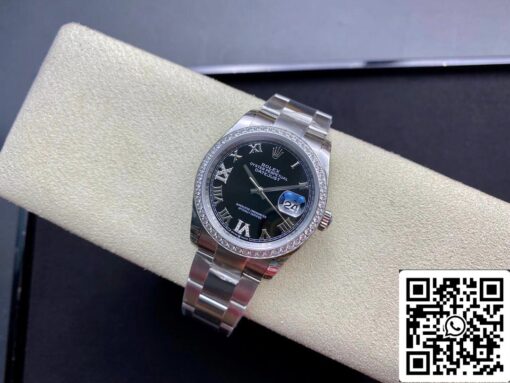 Rolex Datejust 36MM 1:1 Best Edition EW Factory Black Dial - Image 7