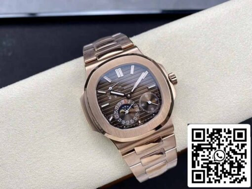 Patek Philippe Nautilus 5712/1R-001 1:1 Best Edition GR Factory Rose Gold - Image 4