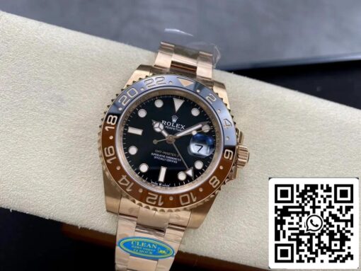 Rolex GMT Master II M126715CHNR-0001 1:1 Best Edition Clean Factory V3 Ceramic Bezel - Image 7