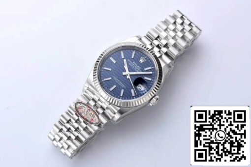 Rolex Datejust 36MM M126234-0049 1:1 Best Edition Clean Factory Blue Dial - immagine 5