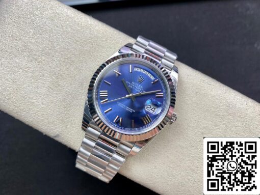 Rolex Day Date M228236-0007 1:1 Best Edition EW Factory Blue Dial - Image 6