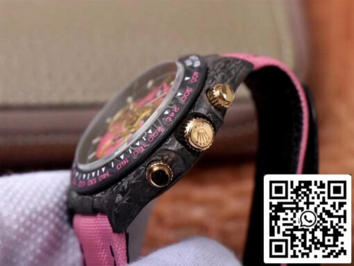 Rolex Daytona Cosmos Pink Exploded Dragon 1:1 Best Edition WWF Factory Swiss ETA7750 - Image 7