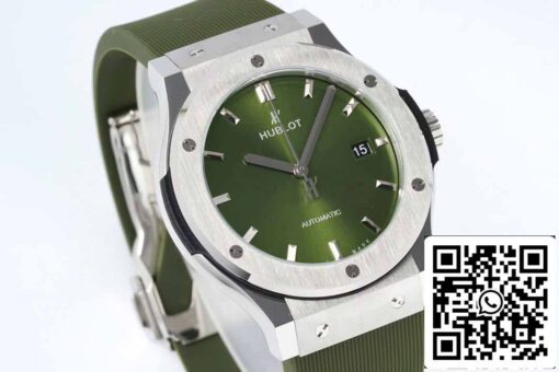 Hublot Classic Fusion 542.NX.8970.RX 42MM 1:1 Best Edition HB Factory Green Dial - Image 7