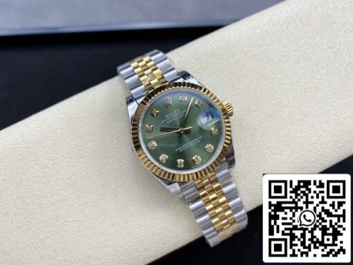 Rolex Datejust M278273-0030 31MM 1:1 Best Edition GS Factory Green Dial - 이미지 4