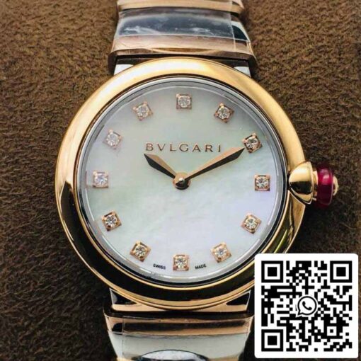 Bvlgari LVCEA 102194 1:1 Best Edition BV Factory Rose Gold Case - immagine 7