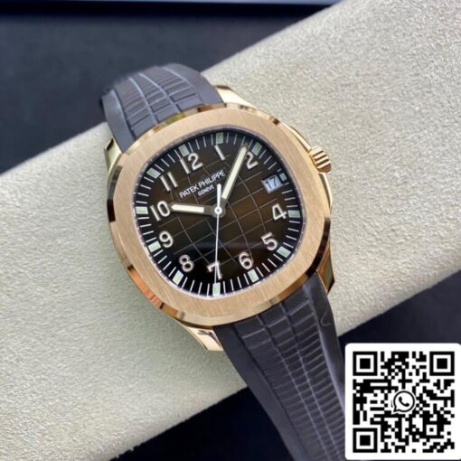 Patek Philippe Aquanaut 5167R-001 1:1 Best Edition 3K Factory Brown Dial - 이미지 3