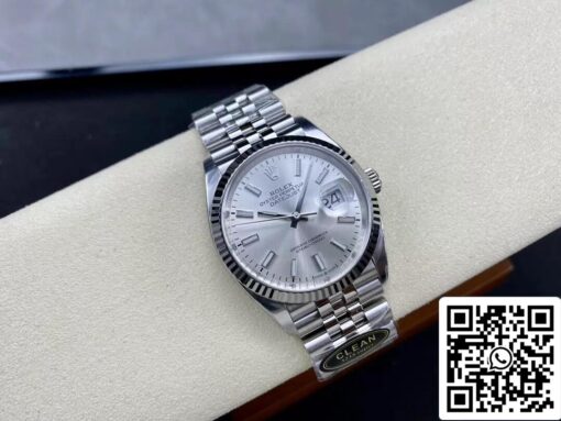 Rolex Datejust M126234-0013 36MM 1:1 Best Edition Clean Factory Silver Dial - Image 6