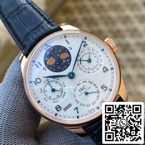 IWC Portuguese Perpetual Calendar IW503405 1:1 Best Edition APS Factory White Dial — изображение 7