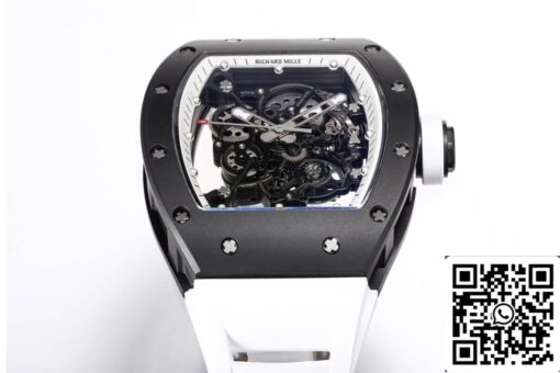 Richard Mille RM-055 1:1 Best Edition BBR Factory Rubber Strap - Image 7