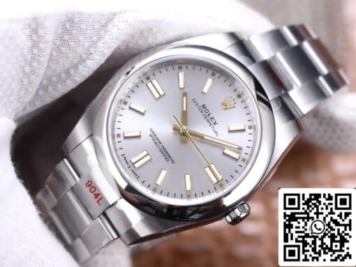 Rolex Oyster Perpetual M124300-0001 41MM 1:1 Best Edition EW Factory Stainless Steel - Image 9