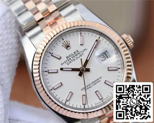 Rolex Datejust M126231-0017 36MM 1:1 Best Edition GM Factory White Dial - Image 6